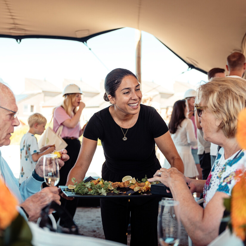 catering tijdens evenement