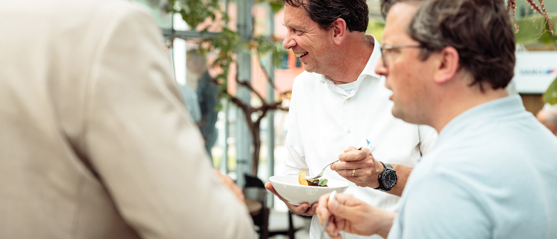 Walking dinner relatie evenement
