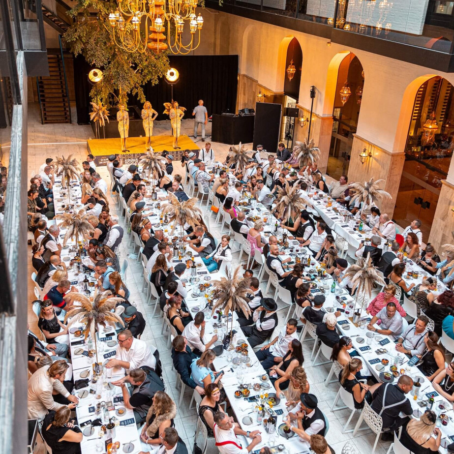 Raad & Daad evenementen - dinner party personeel