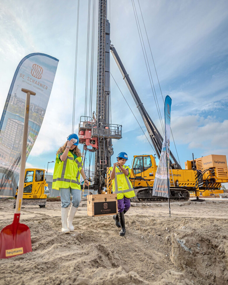 Scholieren begraven schatkist de Scharnier