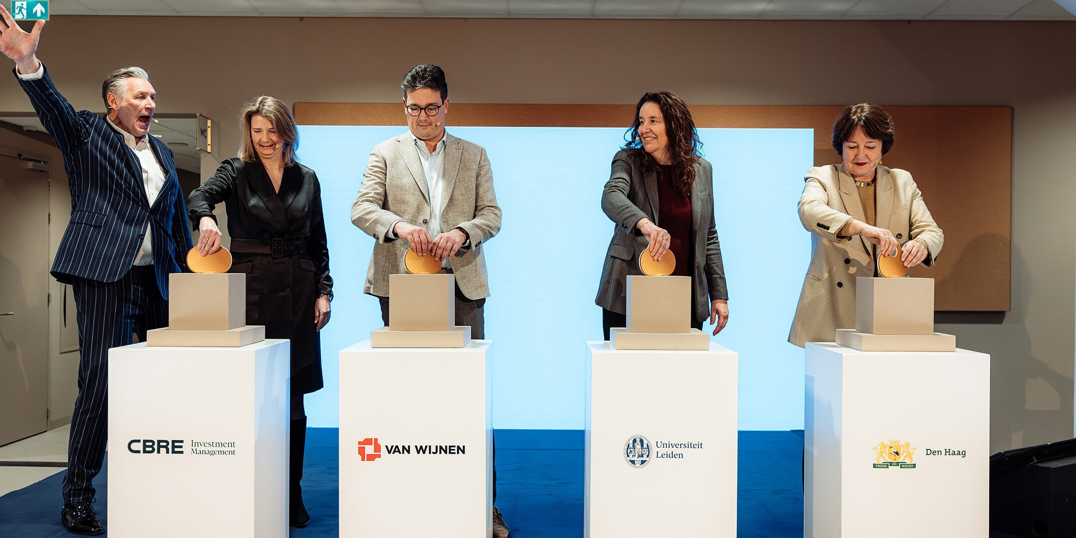 Opening universiteitsgebouw Den Haag