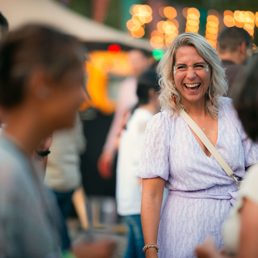 Blije medewerkers eigen bedrijfsfestival
