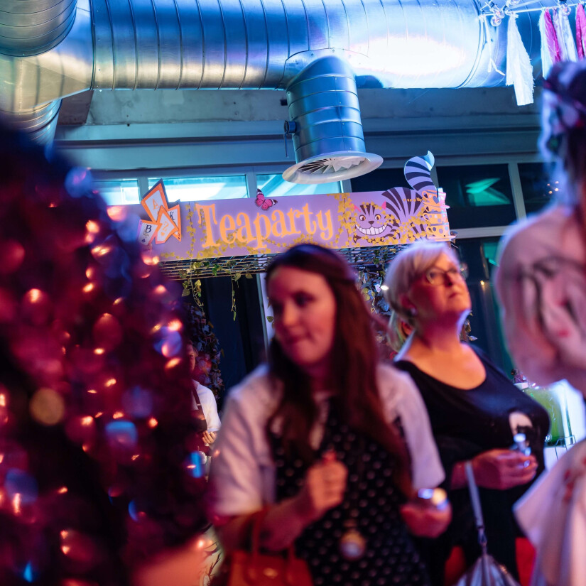 Madhatters Teaparty aankleding