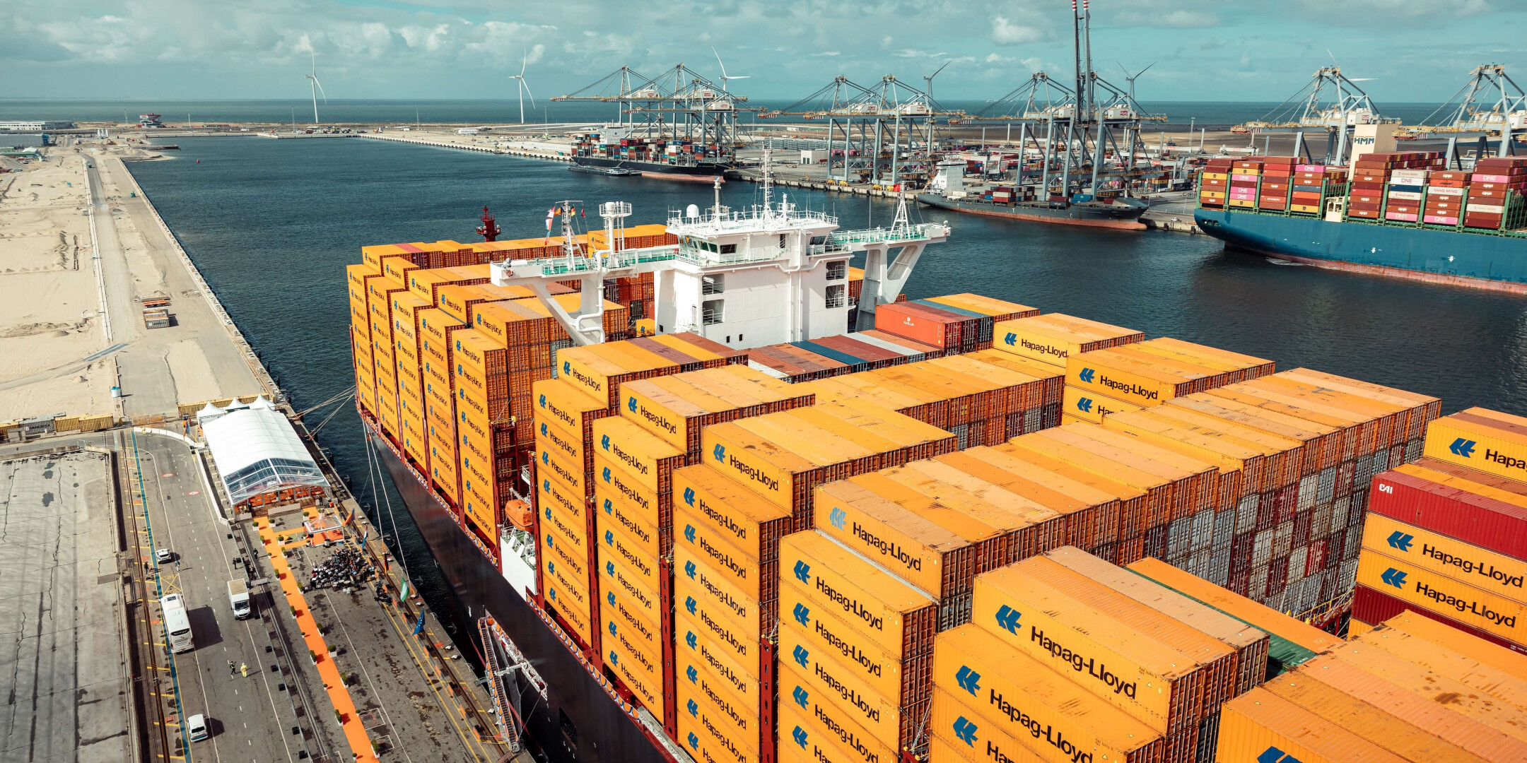 Hapag Lloyd - naming ceremony - Rotterdam Express - Raad & Daad Evenementen