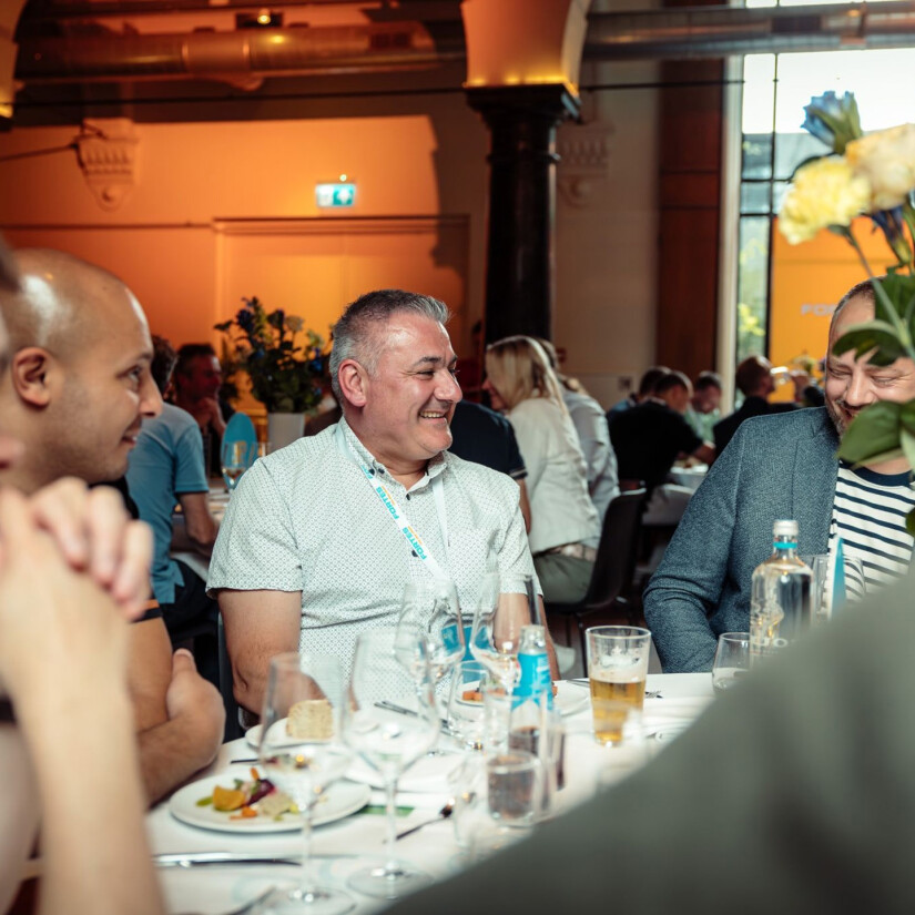 Diner en feest personeel