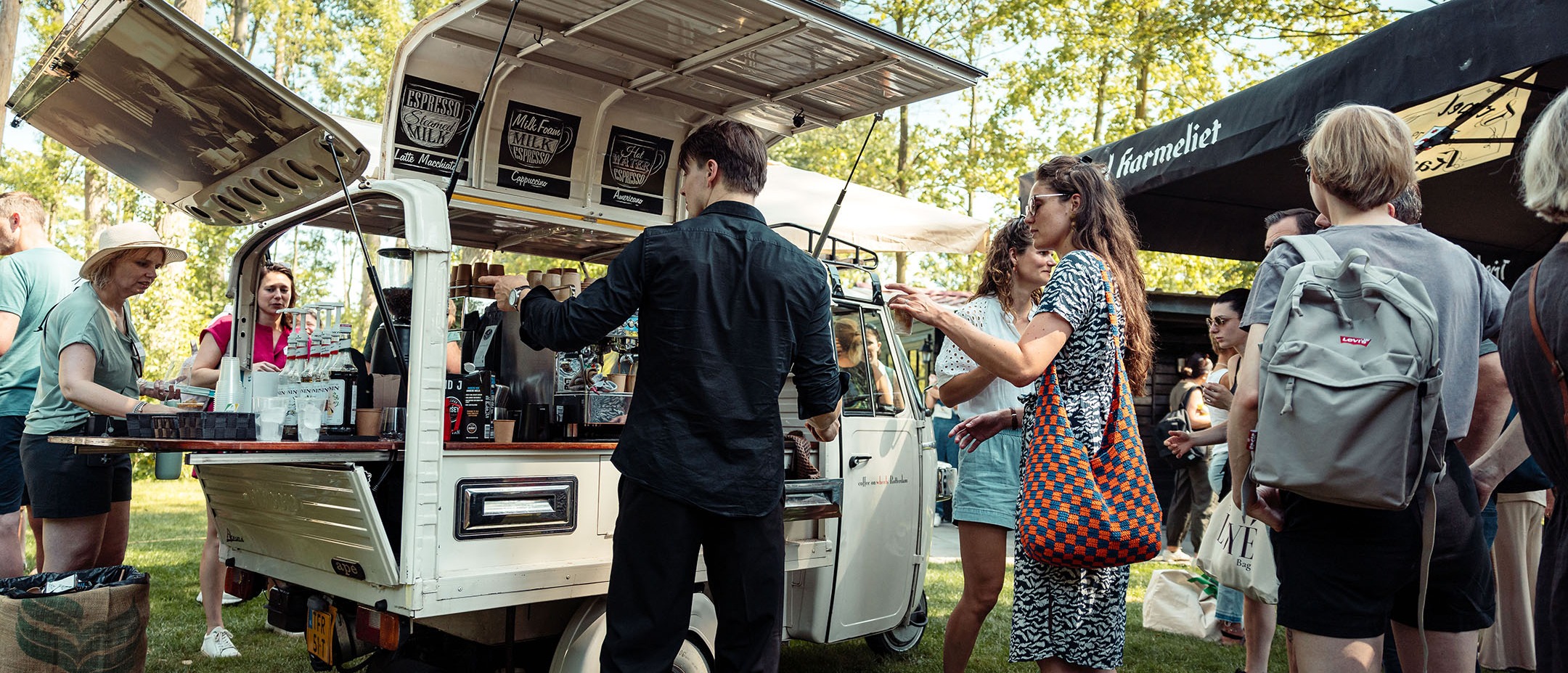 NEN Zomerfestival koffiekar