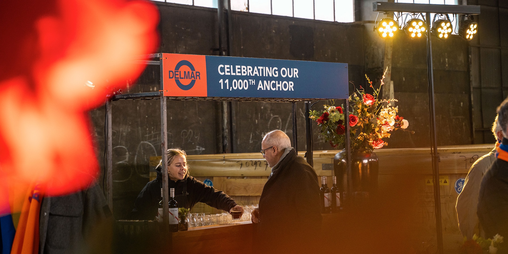 Delmar - jubileum - feest - anker - partners - koffie -  catering