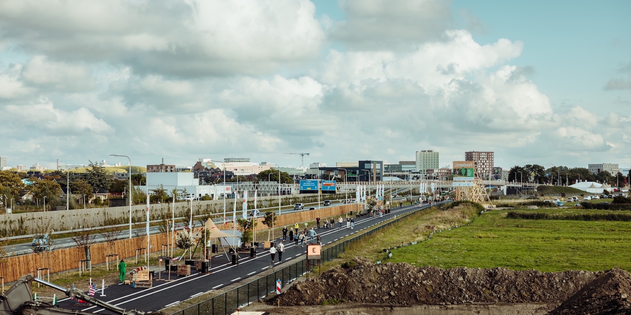 een feestelijke wandelroute