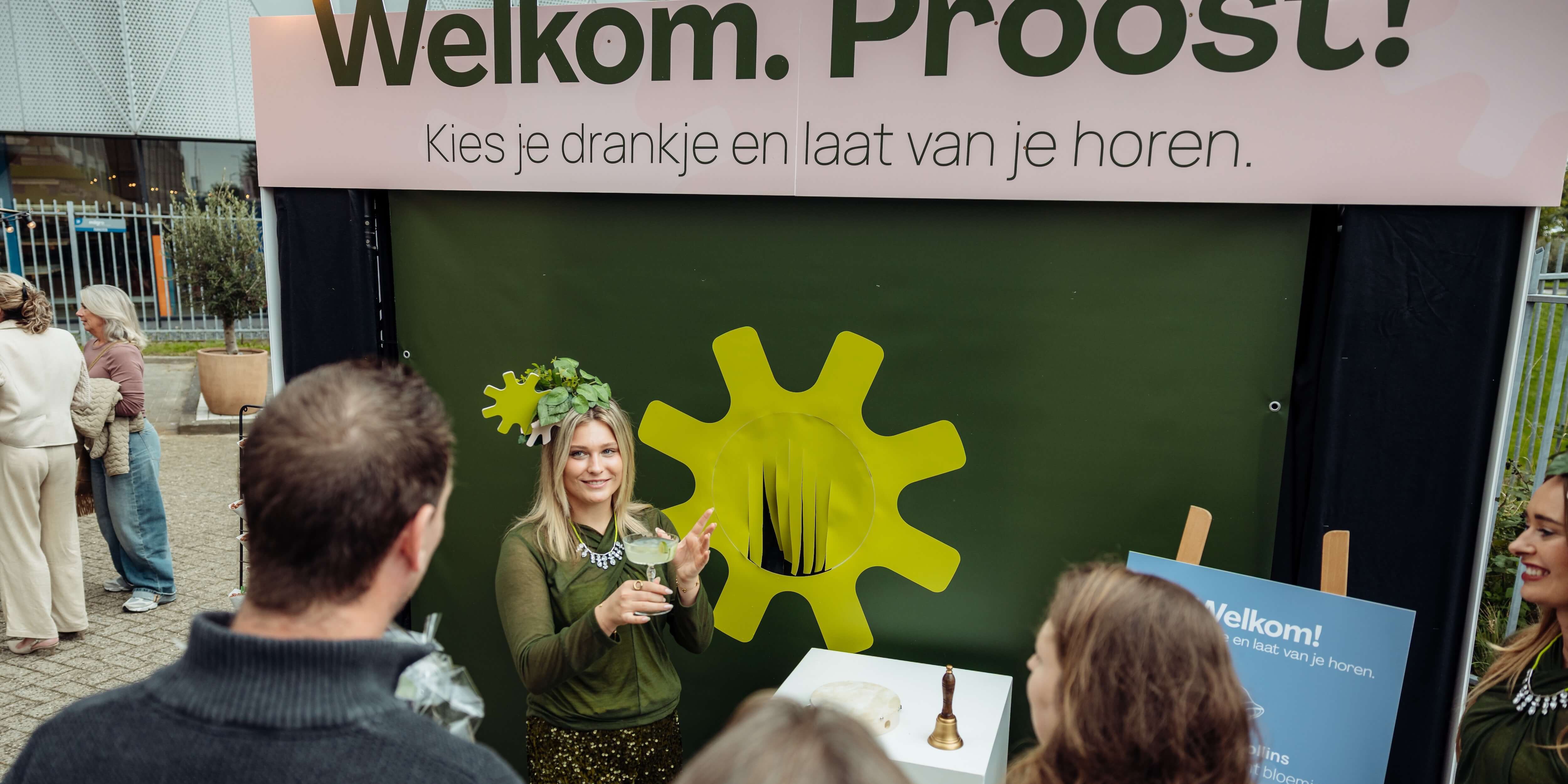 Welkomstdrankje-openingsfeest-evenementenbureau