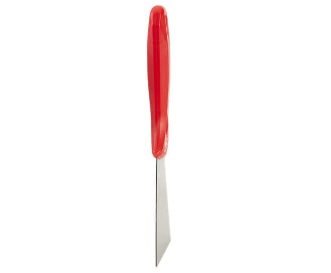 0040974_vikan-40094-rvs-handschraper-kunststof-handgreep-breed-100mm-rood