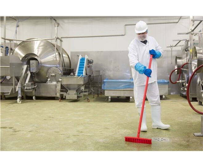 0041024_vikan-ust-70643-vloerschrobber-40cm-harde-vezels-rood