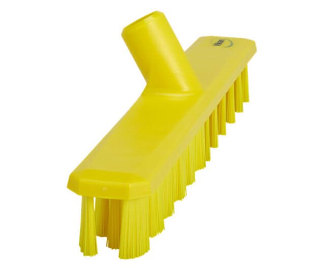 0041034_vikan-ust-70646-vloerschrobber-40cm-harde-vezels-geel