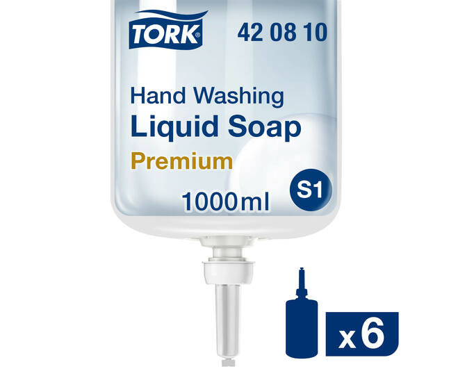 0070850_tork-premium-s1-vloeibare-zeep-1000ml-transparant-ongeparfumeerd