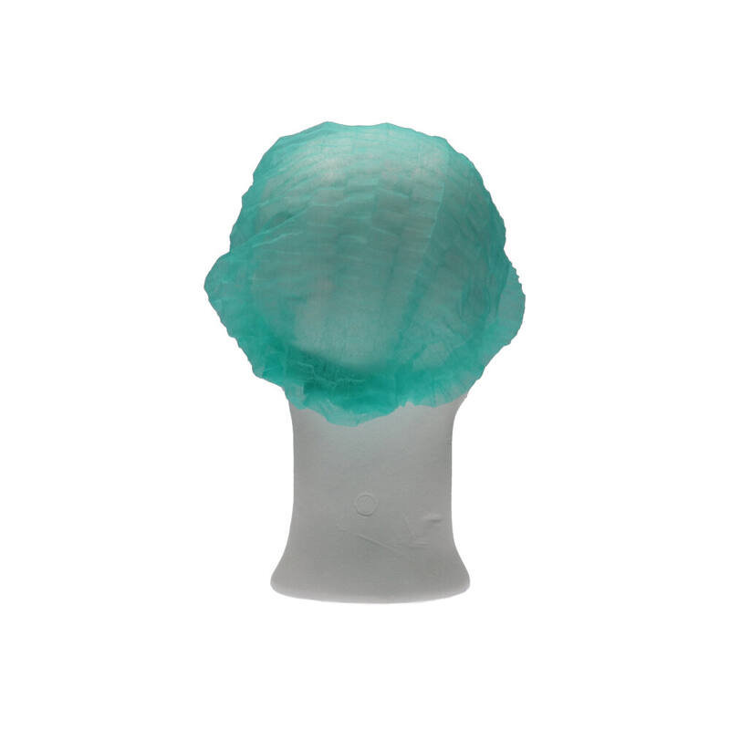 0071041_cmt-133014clip-cap-haarnet-non-woven-pp-groen-medium-doos-1000-stuks
