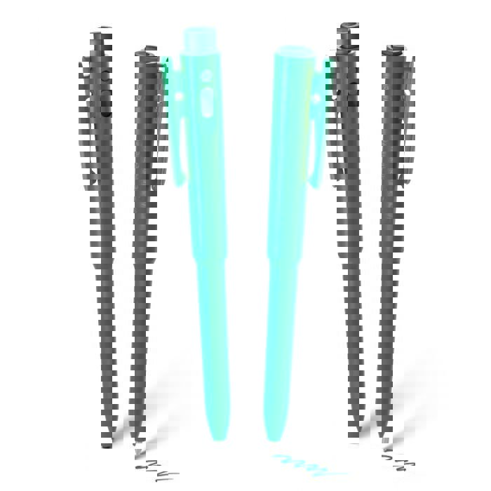 0071203_bst-j800-detectable-pen-met-clip-groen-blauw-doos-25st