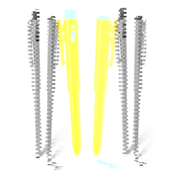 0071205_bst-j800-detectable-pen-met-clip-geel-blauw-doos-25st