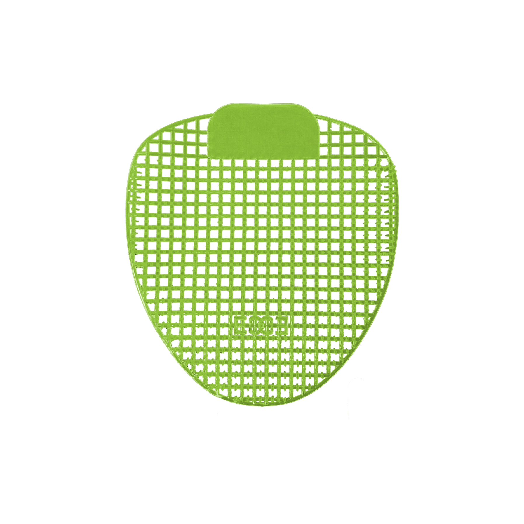 0071537_euro-497414-urinoirmatjes-met-anti-spat-haartjes-apple-groen-doos-10-stuks