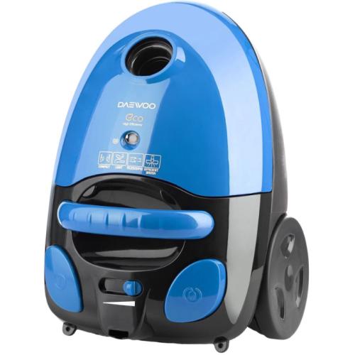 Aspirator Daewoo cu sac de hartie RC-230B-3, 700 W, capacitate sac 2 litri, albastru