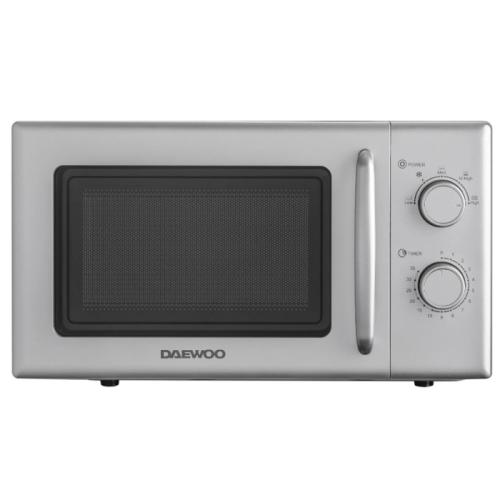 Cuptor cu microunde Daewoo KOR-6S20S-2, 20 litri, 700 W, silver