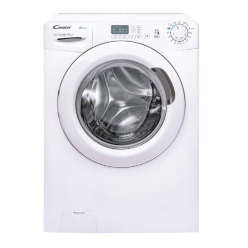 Masina de spalat rufe Candy EY 1291DE/1-S, 9 Kg, Clasa D, 1200 rpm, Smart Touch, NFC, Alb