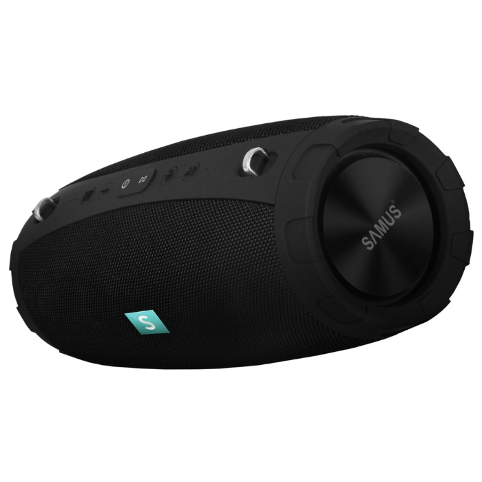 Boxa portabila activa Samus Galaxy, 30 W, negru