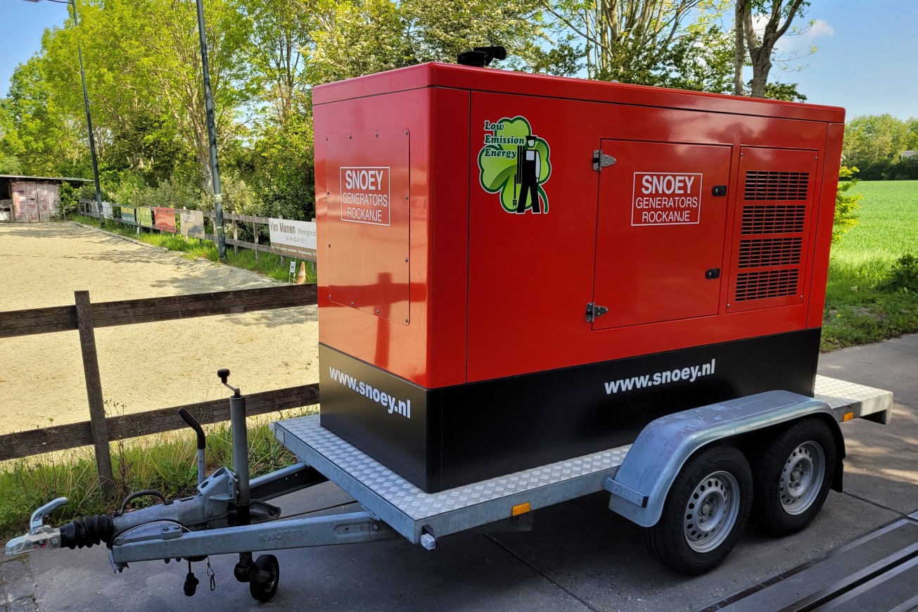Mobiele Generatorset 125 kVA