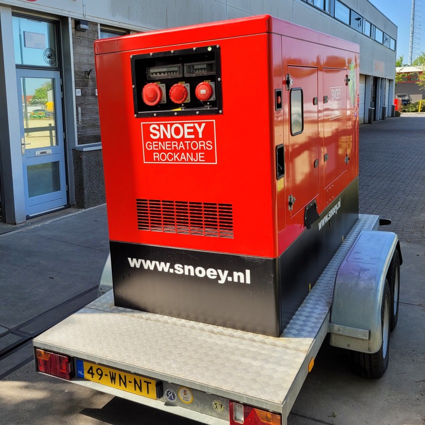 Mobiele Generatorset 125 kVA 1