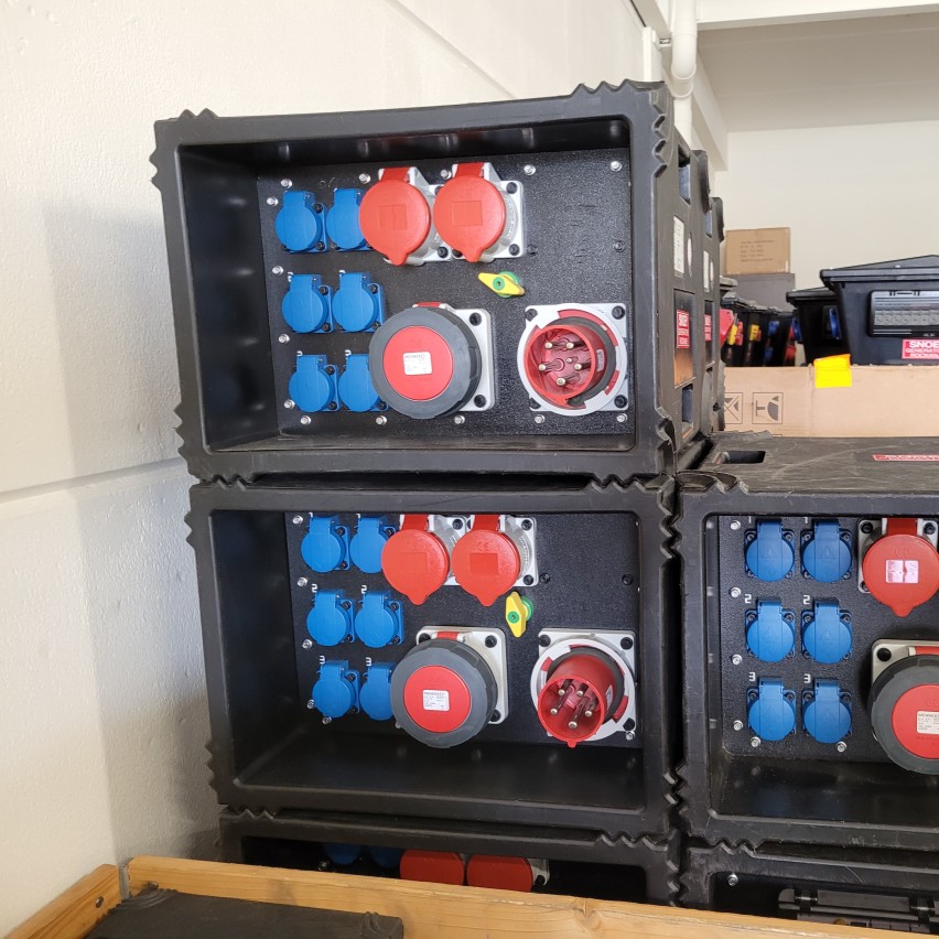 Verdeelkast 63A compact 3