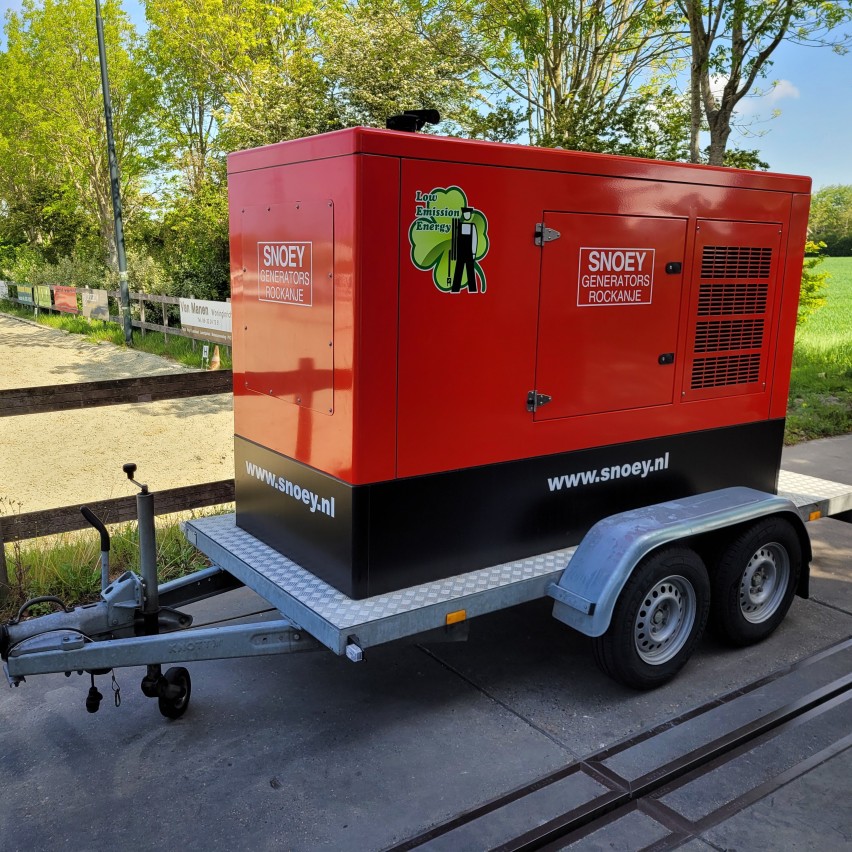 Mobiele Generatorset 125 kVA 2