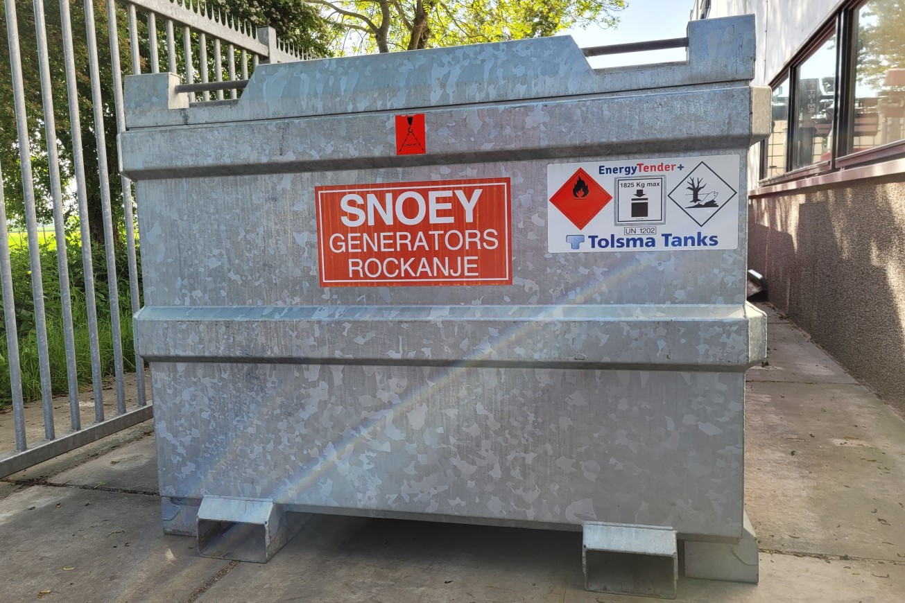 Brandstoftank 995 liter