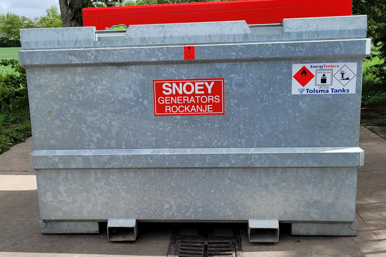 Brandstoftank 2.200 liter