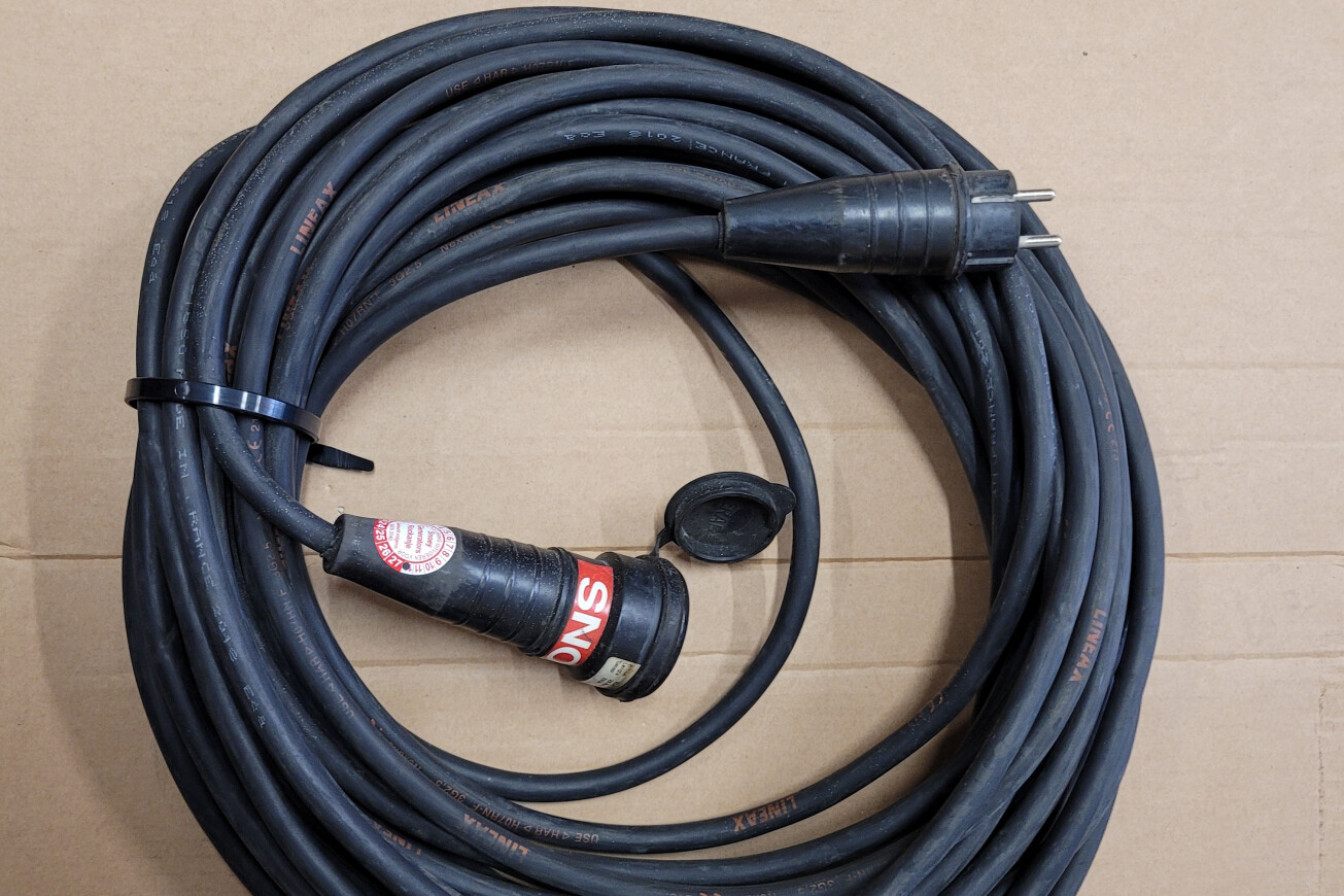 Verlengkabel 230V enkelvoudig