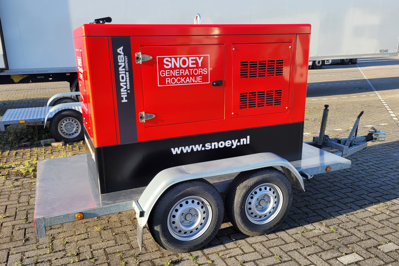 Mobiele Generatorset 45 kVA