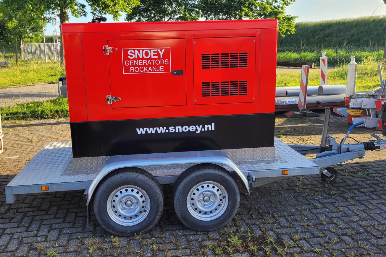 Mobiele Generatorset 30 kVA