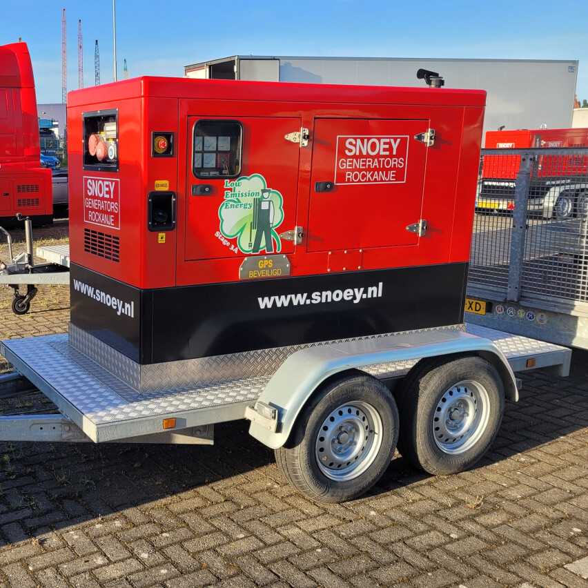 Mobiele Generatorset 30 kVA 2