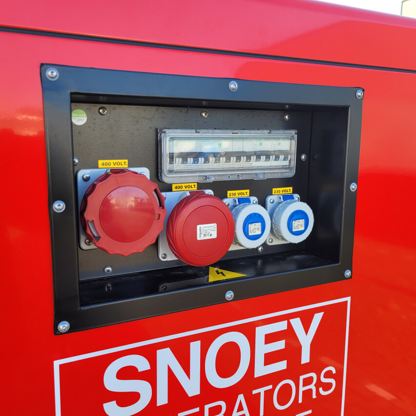 Mobiele Generatorset 30 kVA 3