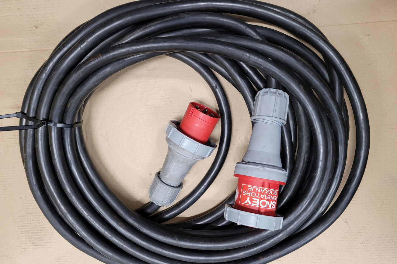 Verlengkabel 400V - 63A- 5polig