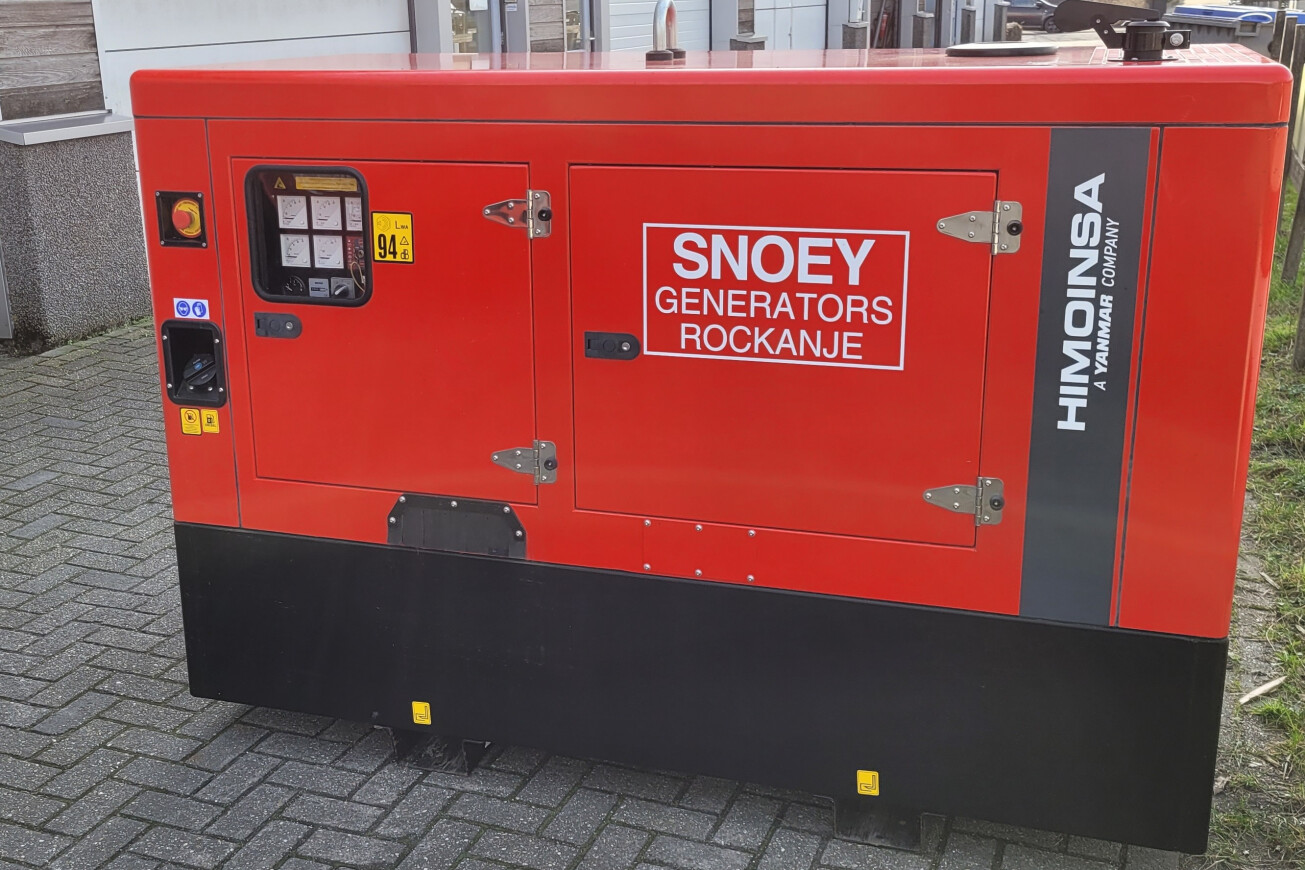 Generatorset 30 kVA Big Tank