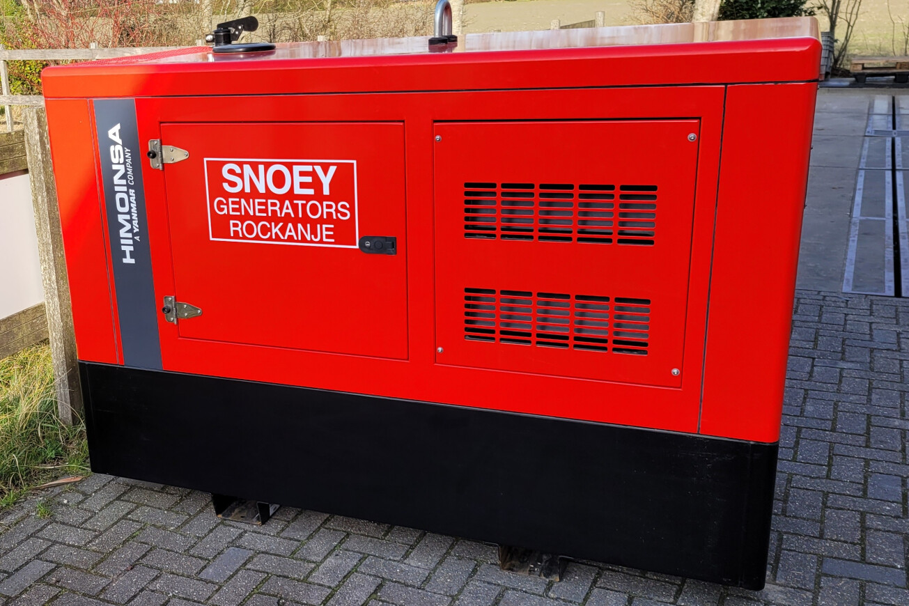 Generatorset 40 kVA Big Tank