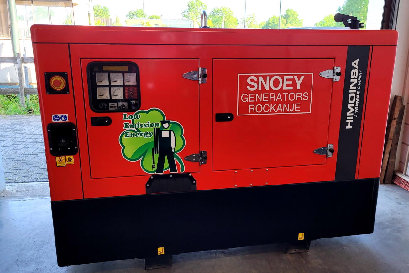 Generatorset 20 kVA Big Tank