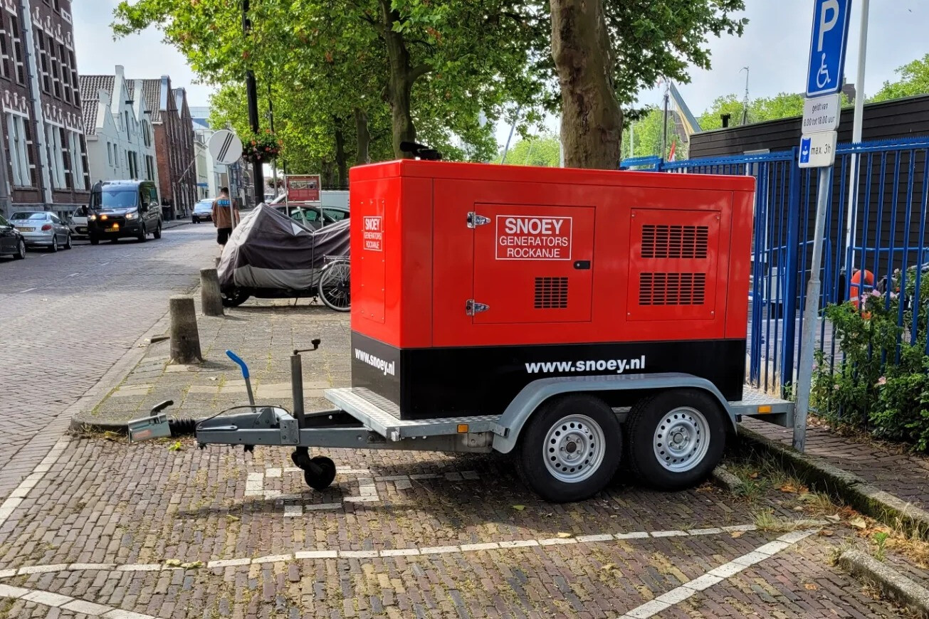 Mobiele Generatorset 60 kVA