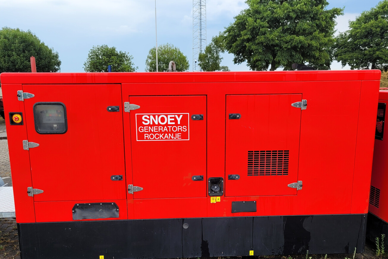 Generatorset 180 kVA