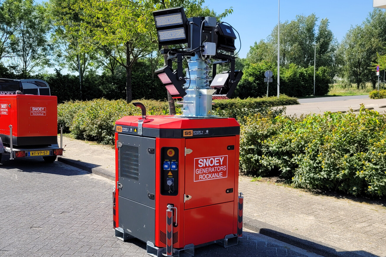 Himoinsa HBox+ Lichtmast 4x350W LED