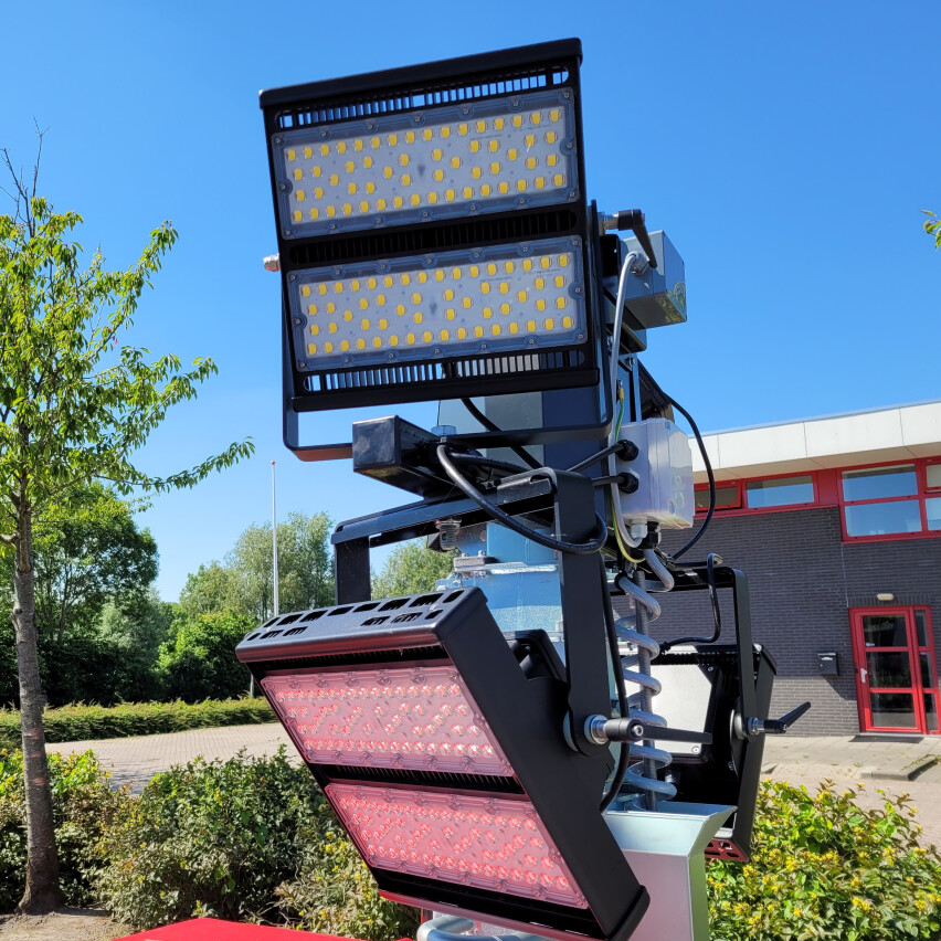 Himoinsa HBox+ Lichtmast 4x350W LED 2