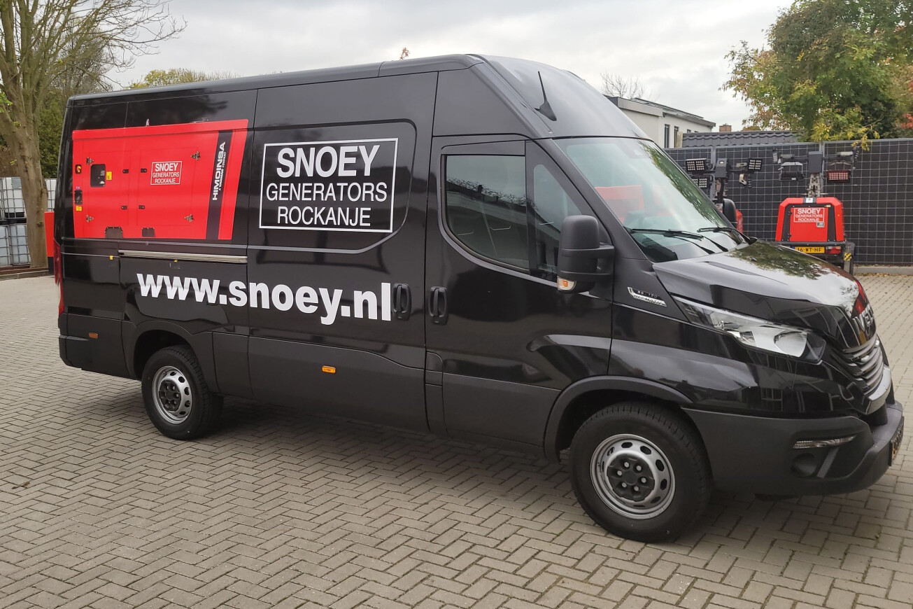 Nieuwe bedrijfswagen