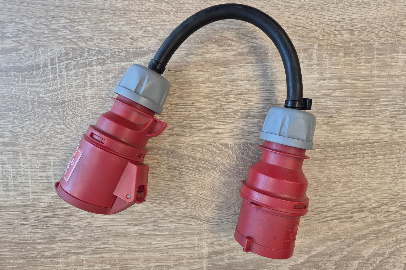 Fasenwisselaar 400V / 32A adapterkabel