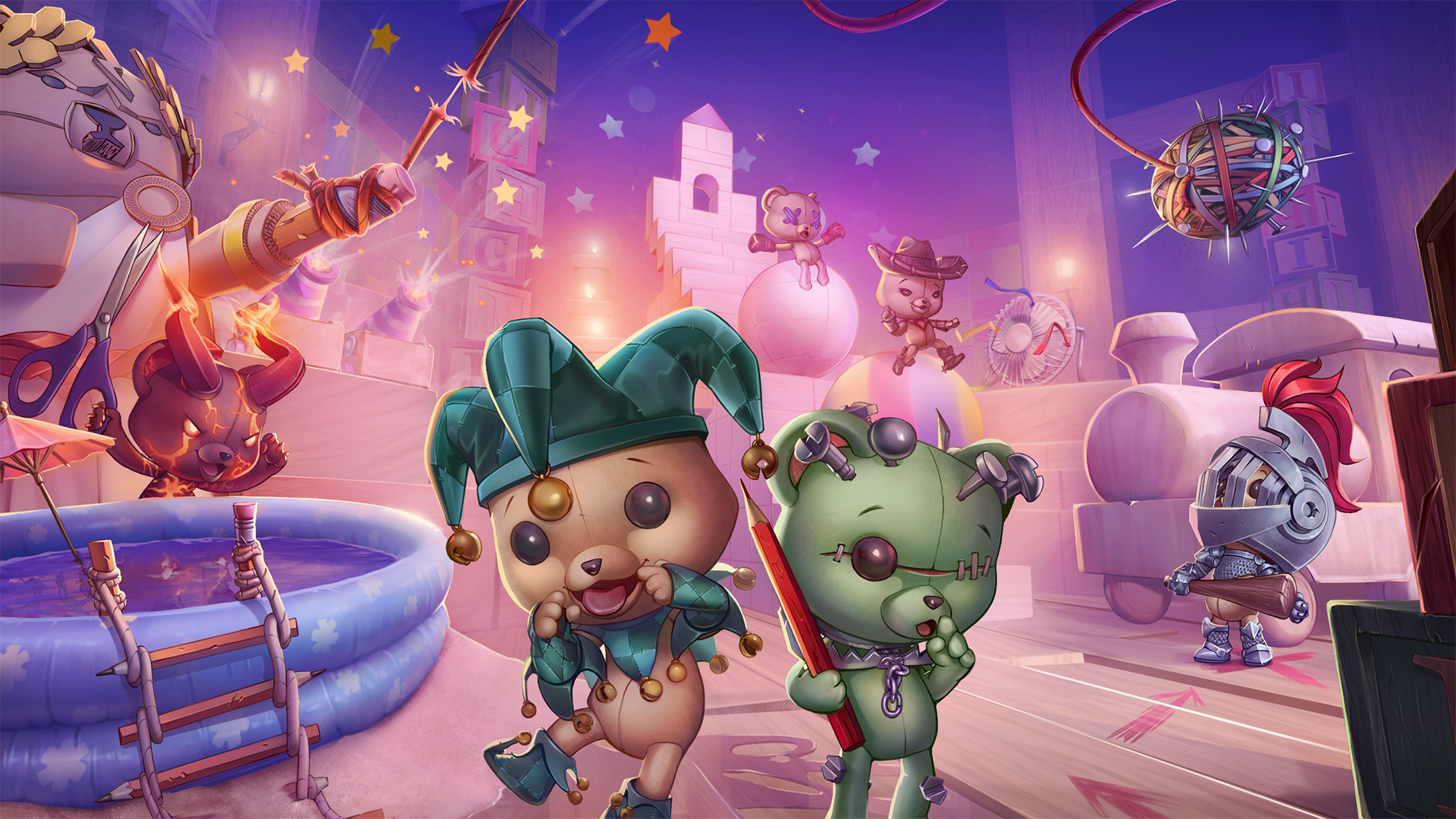 Forgotten Playland - Player Profile background
