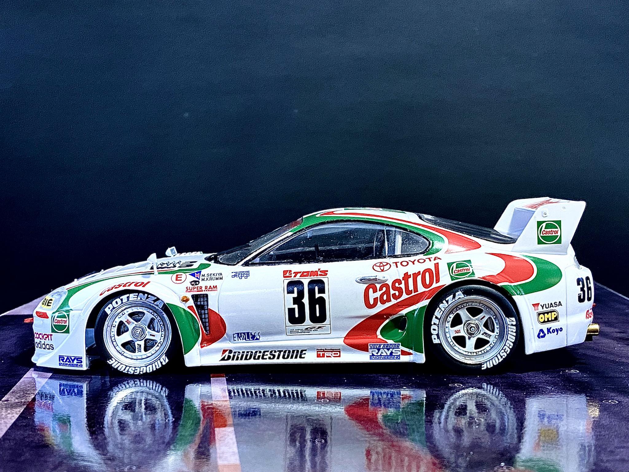 Castrol Toyota Tom's Supra by Anthony Ricco - The Art of Modeling Club