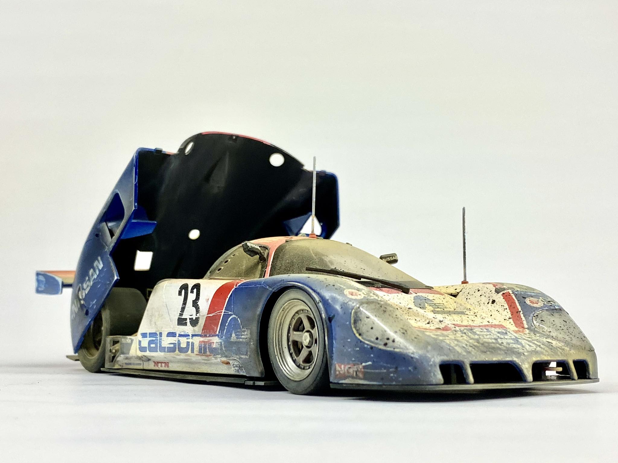ハセガワ 1/24 CALSONIC NISSAN R89C SUPER DETAIL MODEL(プロトタイプ
