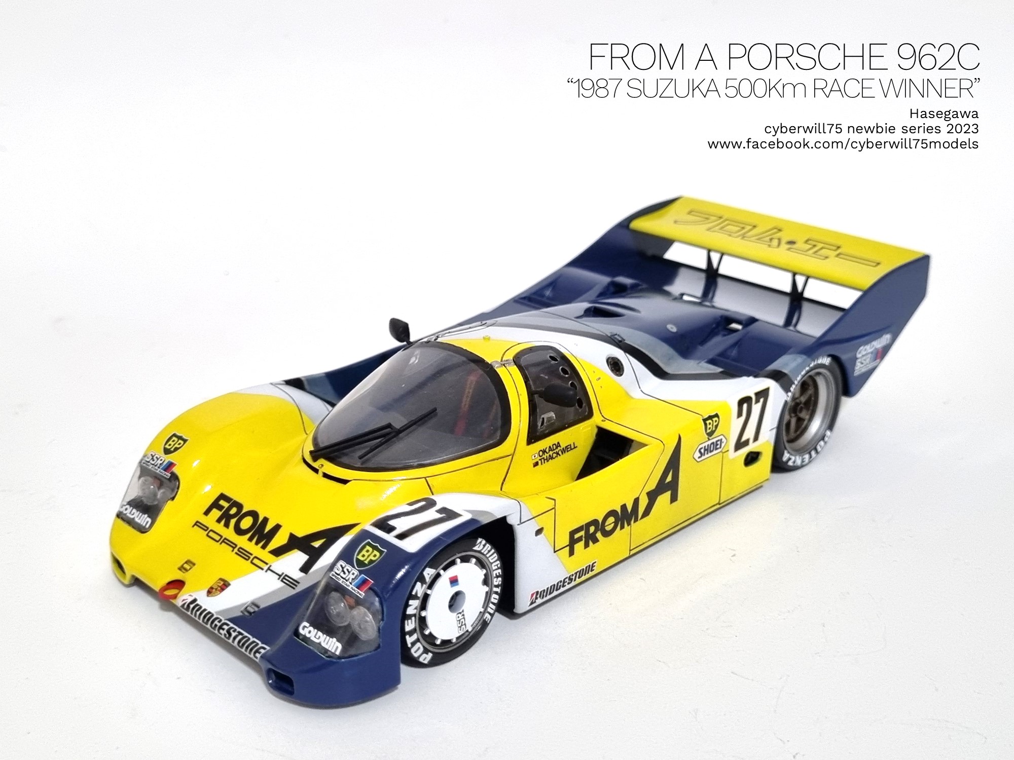 FROM A PORSCHE 962C by William Chin - The Art of Modeling Club